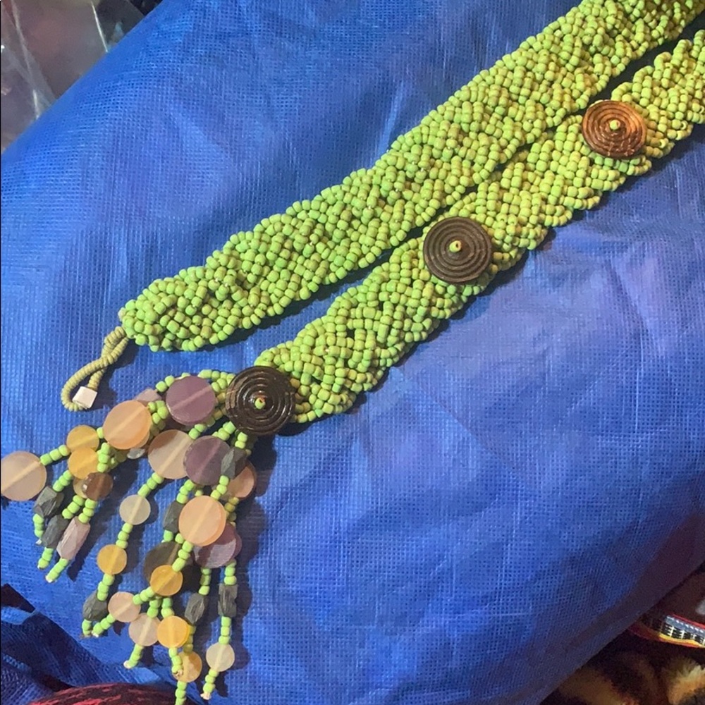 Handmade beaded belt!!!